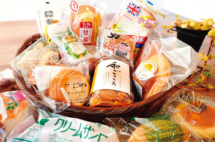 全国からパンが大集合 ご当地パン限定販売