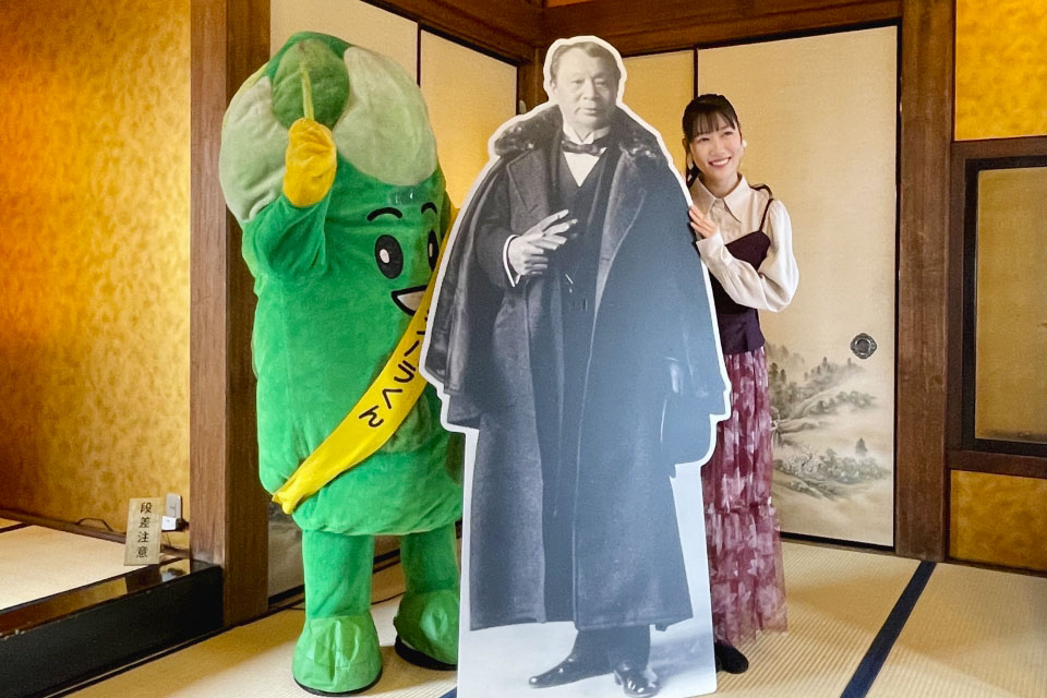 新発田出身の実業家・大倉喜八郎ゆかりの迎賓館 蔵春閣